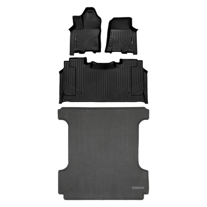 SmartCoverage™ Floor Liners For 2025-2026 Ram 1500 RHO Crew Cab with Rear Underseat Storage Box (1st Row Bucket)