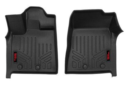 SMARTLINER Floor Liners for 2025-2026 Infiniti QX80/2025 Nissan Armada Without Bucket Seats & Center Console Only