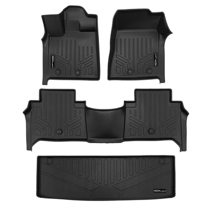 SMARTLINER Floor Liners for 2025-2026 Infiniti QX80 and 2025 Nissan Armada Bucket Seats & Center Console Only