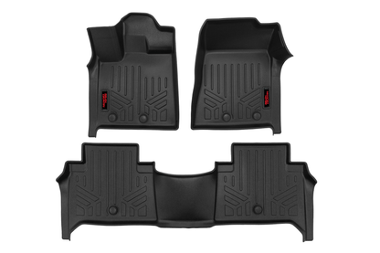 SMARTLINER Floor Liners for 2025-2026 Infiniti QX80/2025 Nissan Armada Without Bucket Seats & Center Console Only