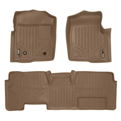 Smart Trim™ Floor Liners For 2009-2010 Ford F-150 SuperCab Non Flow-Through Center Console