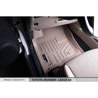 SMARTLINER Custom Fit Floor Liners For 2010-2012 Toyota 4Runner (5 Passenger without Sliding Rear Tray)