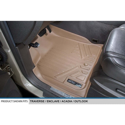 SMARTLINER Floor Liners for 2009-2010 Chevrolet Traverse (2nd Row Bucket)