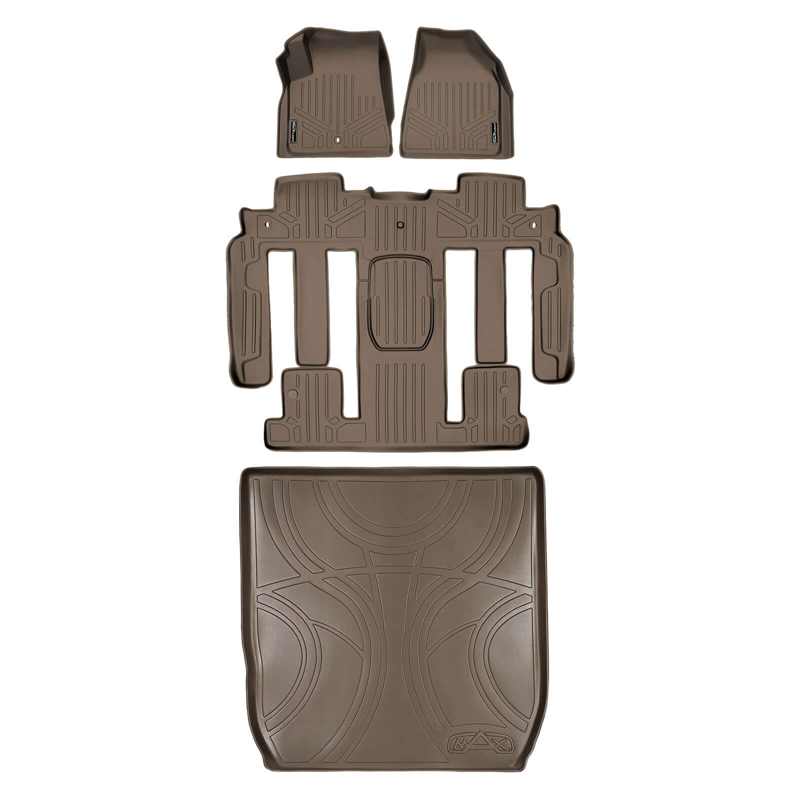 SMARTLINER Floor Liners for Traverse/Enclave (2nd Row Bucket)