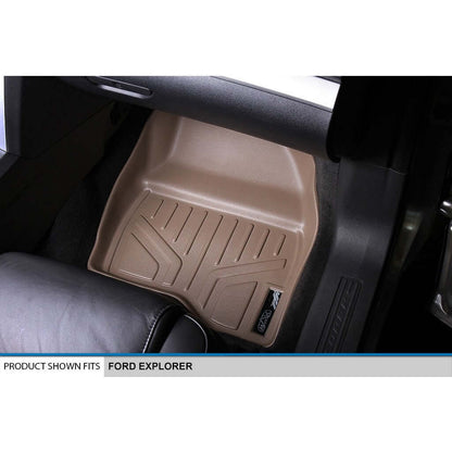 SMARTLINER Custom Fit Floor Liners For 2011-2014 Explorer (without 2nd Row Center Console)