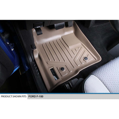 Smart Trim™ Floor Liners For 2011-2014 Ford F-150 SuperCab Non Flow Center Console