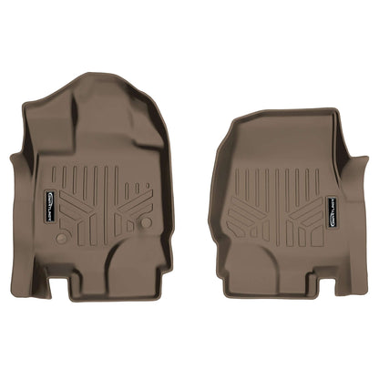 SmartCoverage™ Floor Liners For 2015-2026 Ford F-150 SuperCrew Cab (1st Row Bucket)