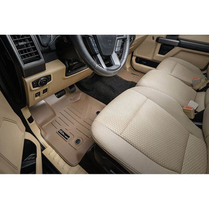 SMARTLINER Custom Fit Floor Liners For 2015-2026 Ford F-150 SuperCab with 1st Row Bench Seat with Vinyl Flooring