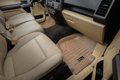 SMARTLINER Floor Liners for 2022-2025 Ford F-150 Lightning Only fits with 2nd Row Bucket seats without under seat fold-flat storage