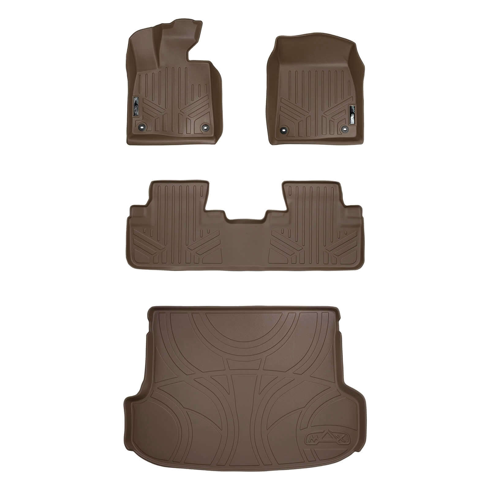 SMARTLINER Custom Fit Floor Liners For 2016-2022 Lexus RX Hybrid