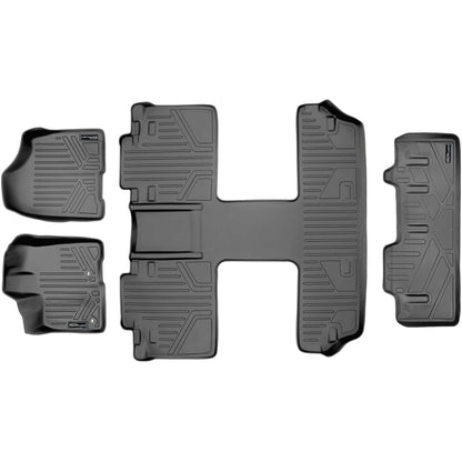 Smart Trim™ Floor Liners For 2013 2020 Toyota Sienna 7 Passenger Model