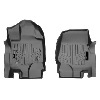 SmartCoverage™ Floor Liners For 2015-2026 Ford F-150 SuperCrew Cab with 1st Row Bench (No OTH) Carpet with 2nd Rear Underseat Storage