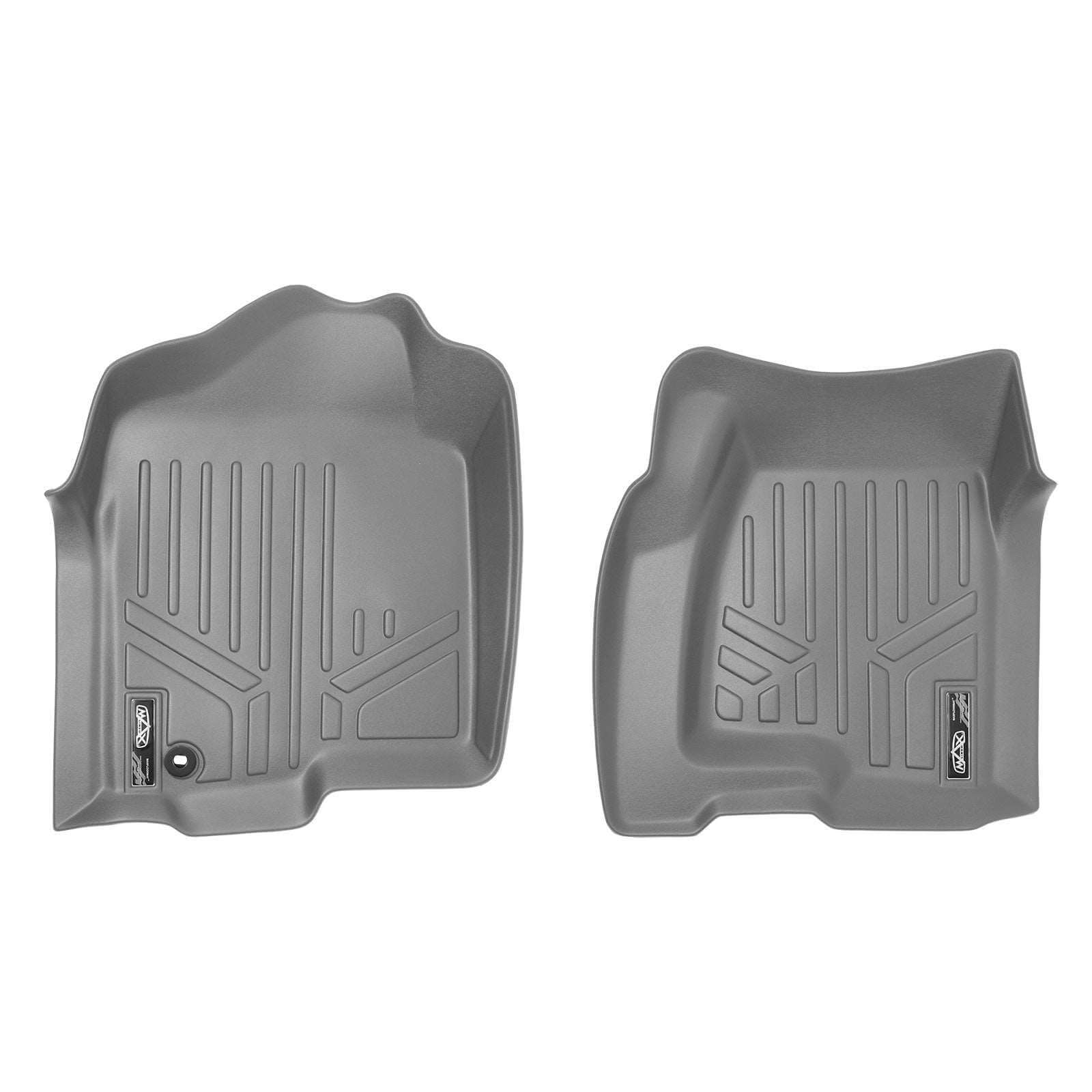 SMARTLINER Floor Liners for 2001-2007 Silverado/Sierra 1500/2500/3500 Double/Extended Cab Classic Body Style
