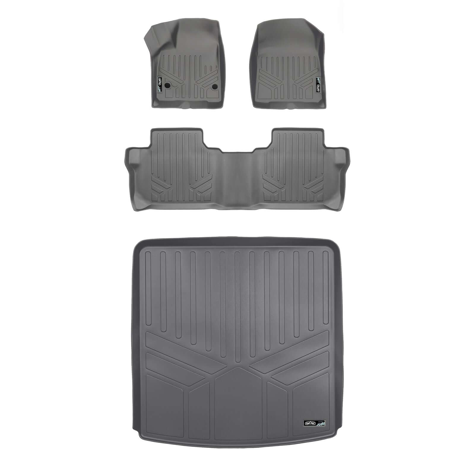 SMARTLINER Floor Liners for 2017-2023 GMC Acadia (7 Passenger)