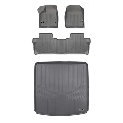 SMARTLINER Floor Liners for 2017-2023 GMC Acadia (7 Passenger)