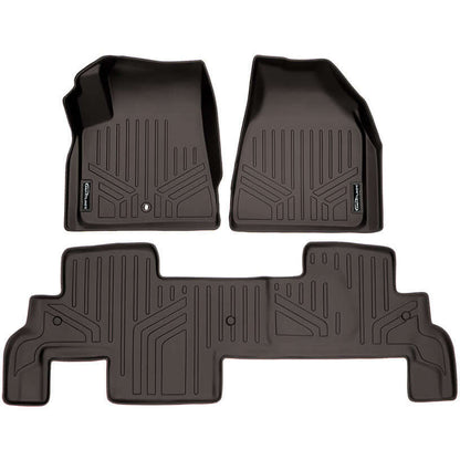 SMARTLINER Floor Liners for Traverse/Enclave/Acadia/Outlook ((2nd Row Bench))