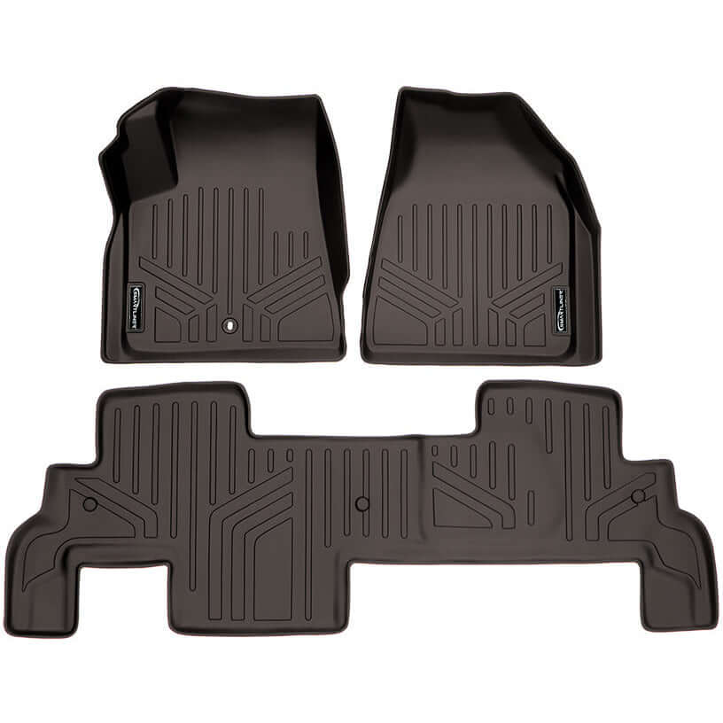 SMARTLINER Floor Liners for Traverse/Enclave/Acadia/Outlook ((2nd Row Bench))
