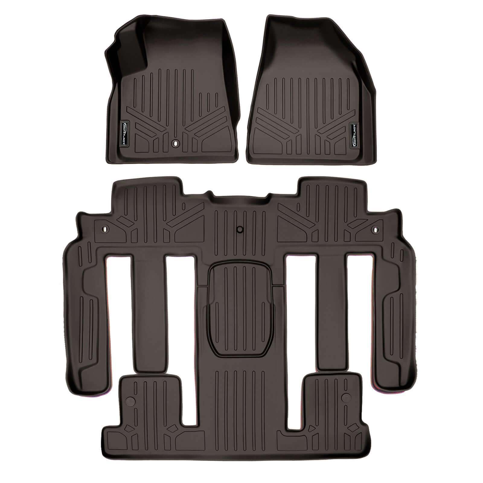 SMARTLINER Floor Liners for Traverse/Enclave (2nd Row Bucket)