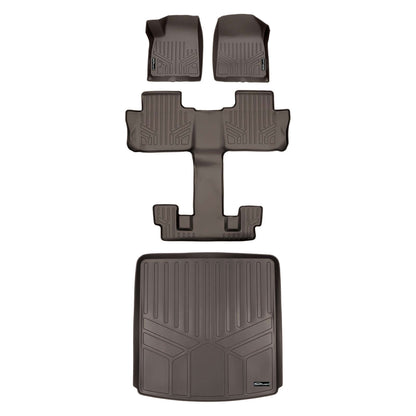 SMARTLINER Floor Liners for Black for 2020-2025 Cadillac XT6