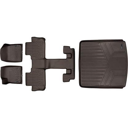 SMARTLINER Floor Liners for 2017-2023 GMC Acadia (2nd Row Bucket)