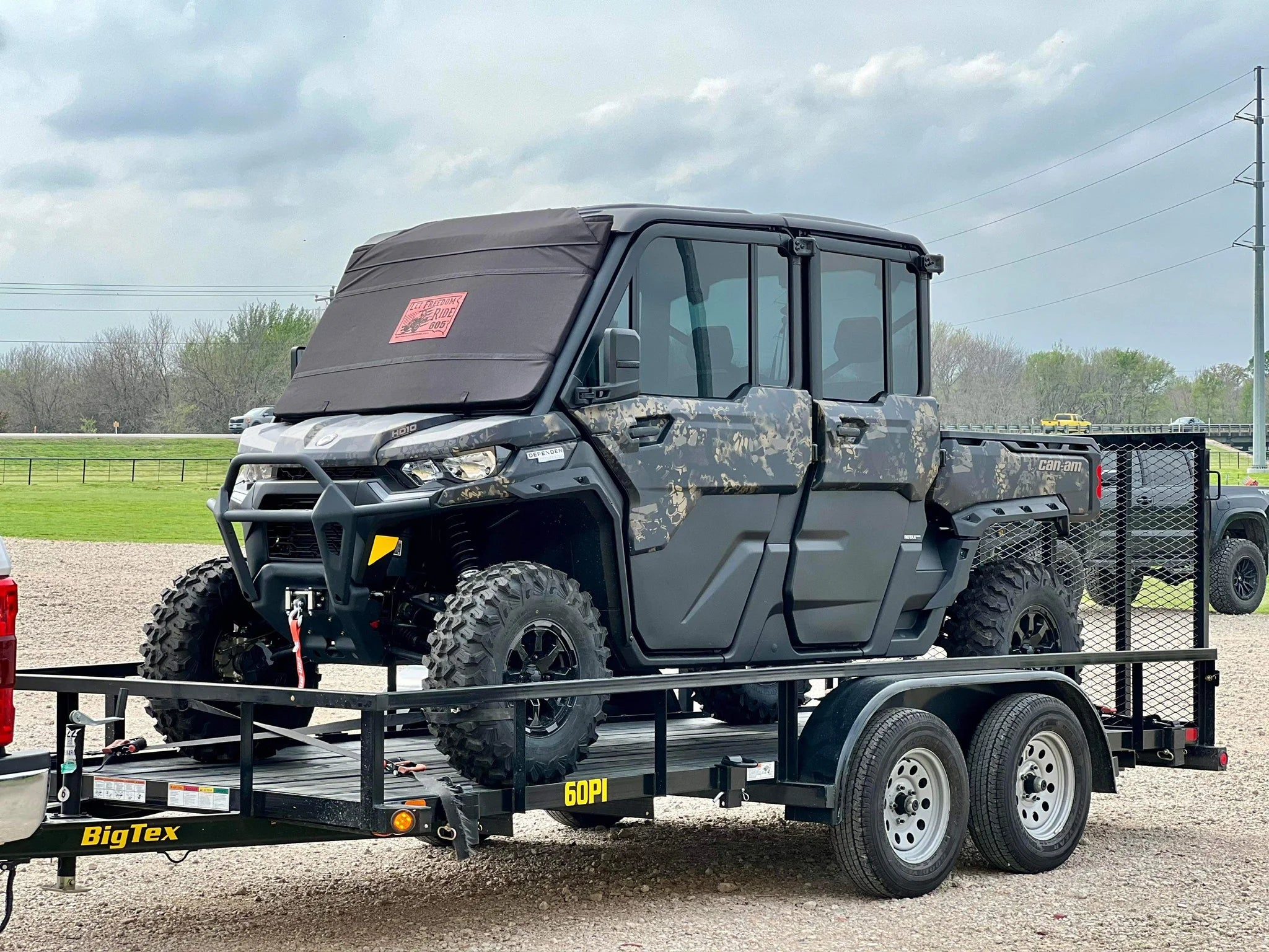 Can Am Defender "Ultimate" Windshield Protector