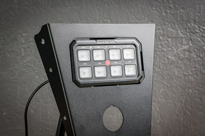 Can-Am X3 Auxbeam XL 8-Gang Switch Panel Mount