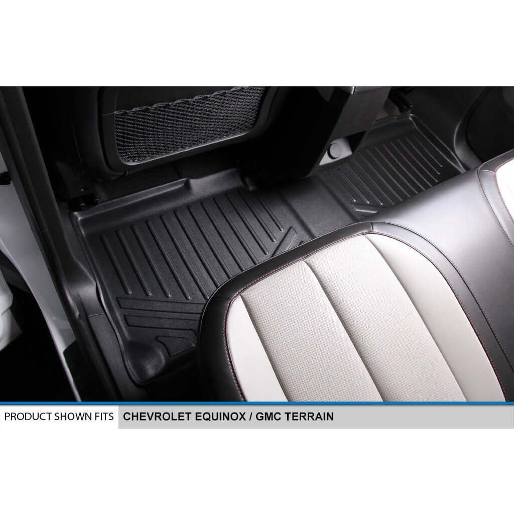 Smart Trim™ Floor Liners For 2011-2017 Chevy Equinox / GMC Terrain (with Dual Front Floor Posts)