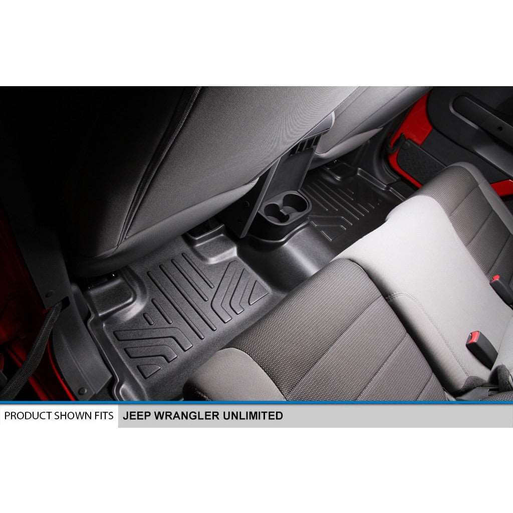 Smart Trim™ Floor Liners For 2007-2010 Jeep Wrangler Unlimited (4-Door)