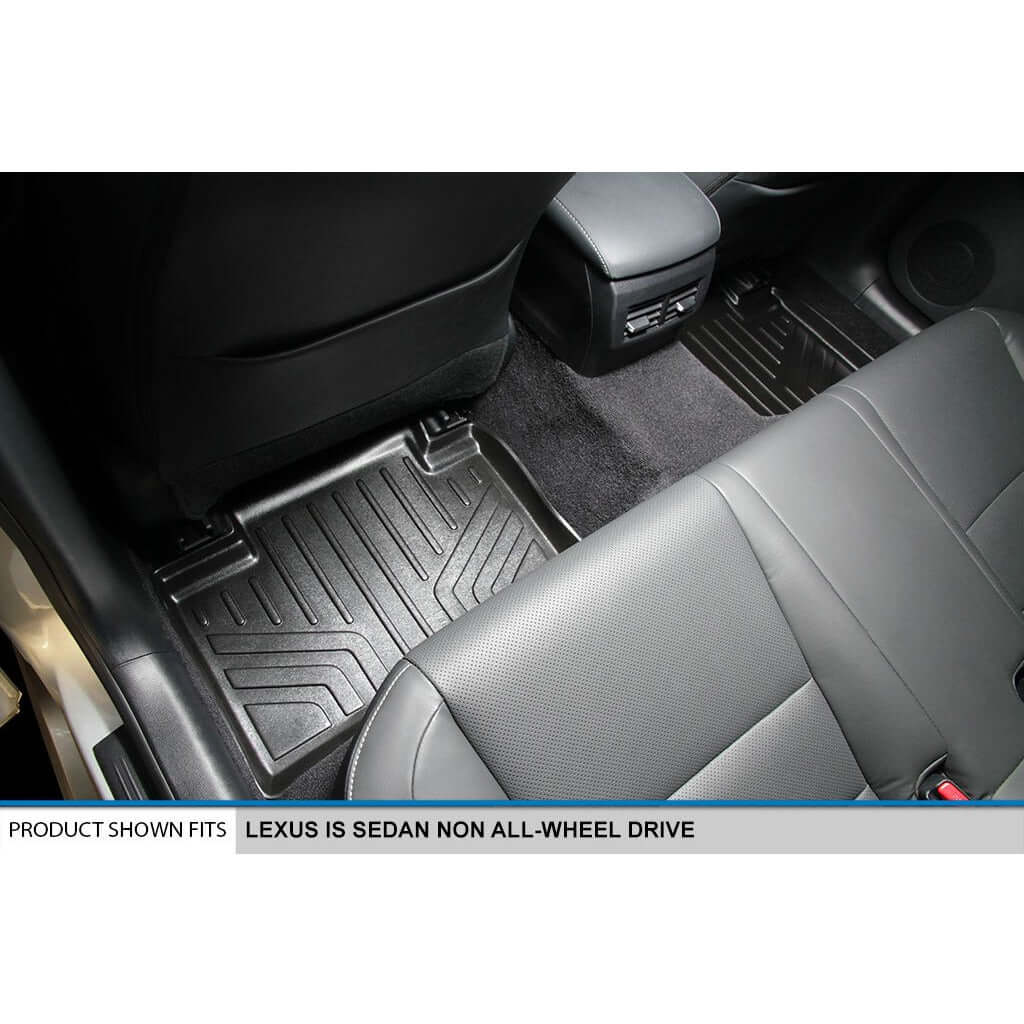SMARTLINER Floor Liners for 2014-2025 Lexus IS (Sedan All Wheel Drive Only)