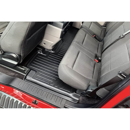 SMARTLINER Custom Fit Floor Liners For 2015-2026 Ford F-150 SuperCab with 1st Row Bucket Seats Vinyl Flooring