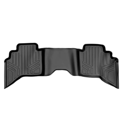 SMARTLINER Floor Liners for 2002-2008 Dodge Ram 1500 Quad Cab / 2003-2009 Ram 2500/3500 Quad Cab Bench seat With OTH Coverage