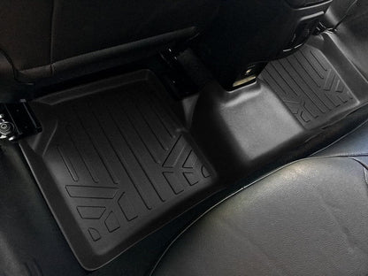 SMARTLINER Custom Fit Floor Liners For 2017-2026 Jeep Compass with Dual Driver Side Floor Hooks (New Body Style)