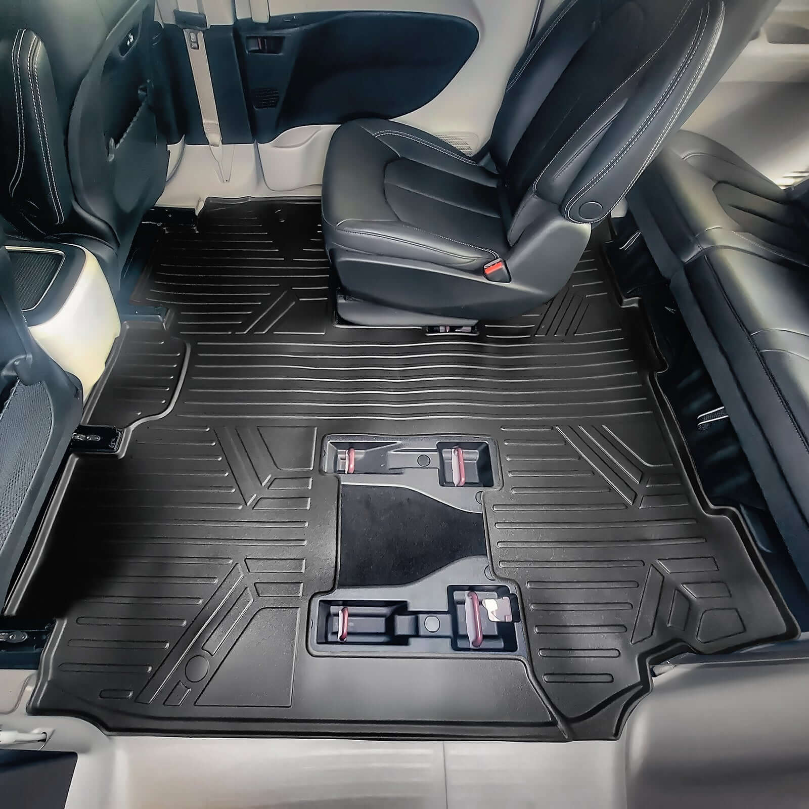 Smart Trim™ Floor Liners For 2017-2024 Chrysler Pacifica Plug-In-Hybrid (Touring Models)
