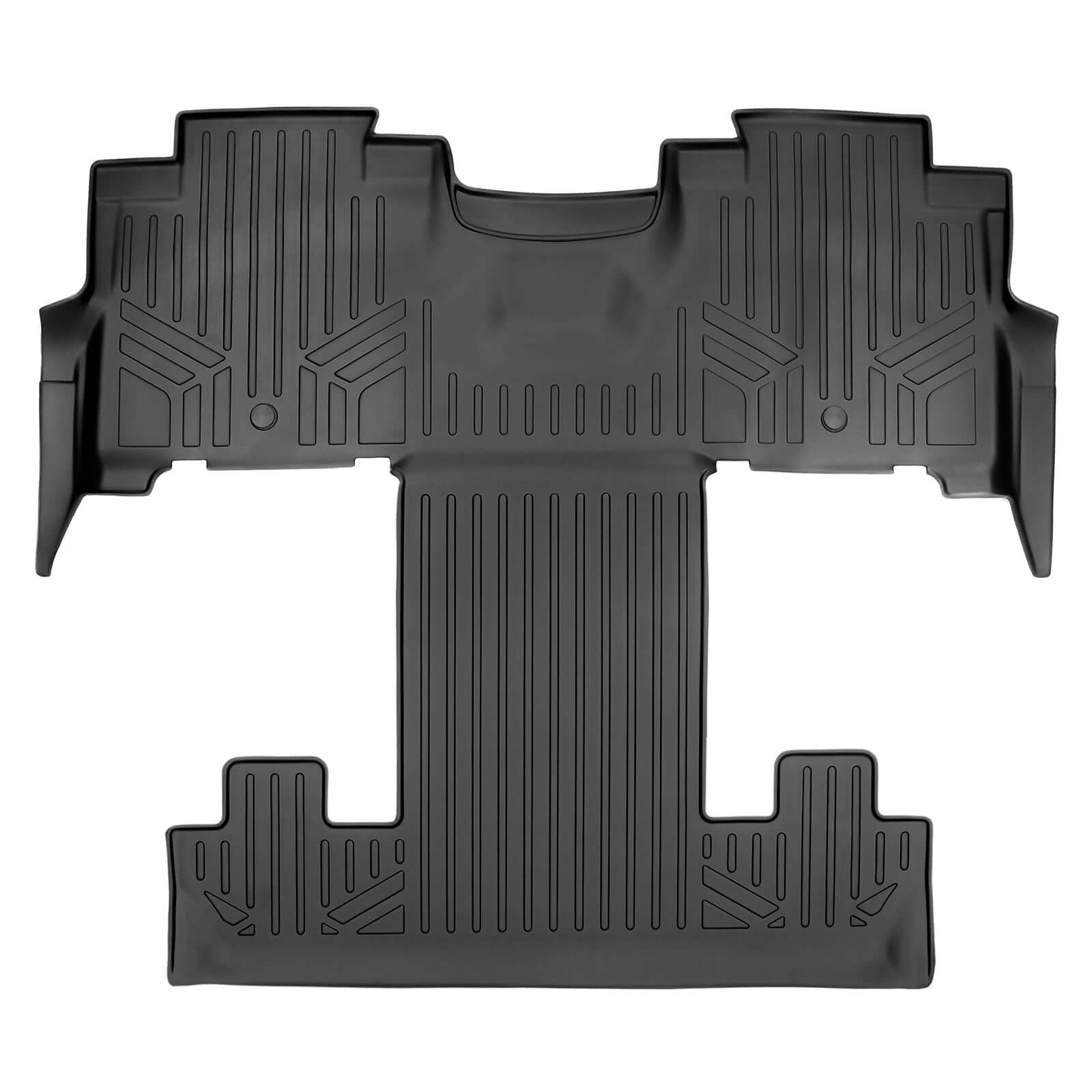 Smart Trim™ Floor Liners For 2018-2024 Ford Expedition/Lincoln Navigator 2nd Row Bucket Seats (no Max or L)