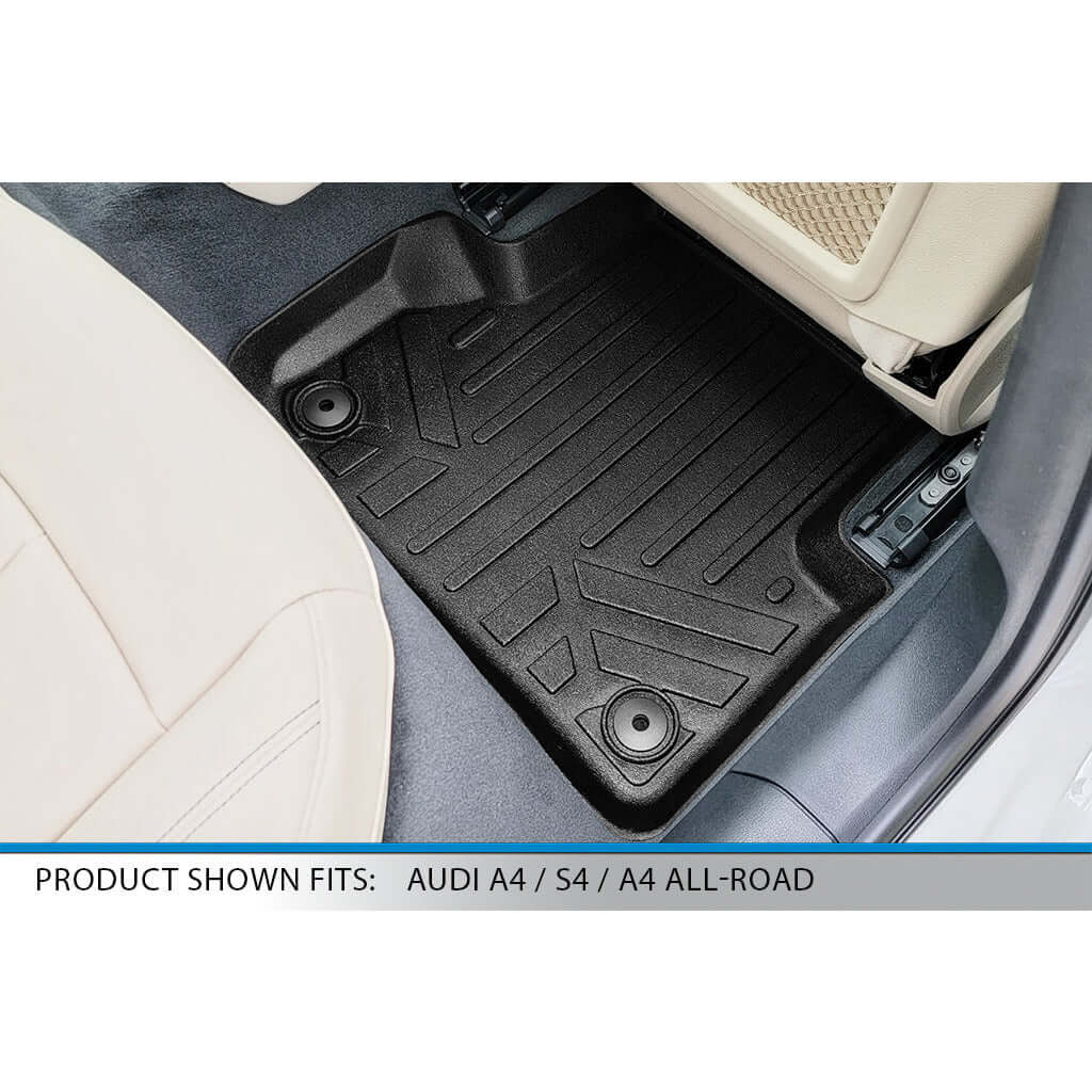 SMARTLINER Floor Liners for 2017-2025 Audi A4 Sedan (non-all road models)/ S4