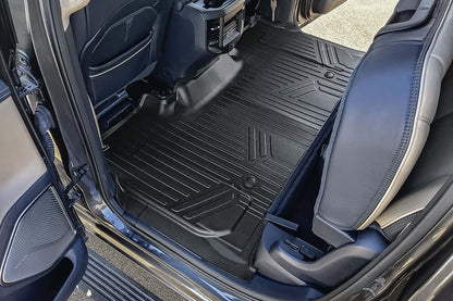SmartCoverage™ Floor Liners For 2019-2024 Ram 1500 Quad Cab with Front Row Bench Seat Only (No Optional Underseat Storage)