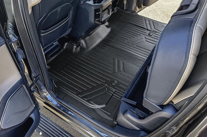 SmartCoverage™ Floor Liners For 2025-2026 Ram 1500 Crew Cab with Rear Underseat Storage Box (with OTH)