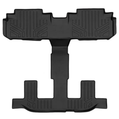Smart Trim™ Floor Liners For 2019-2026 Subaru Ascent (2nd Row Bench) and With Subwoofer in the Cargo Area