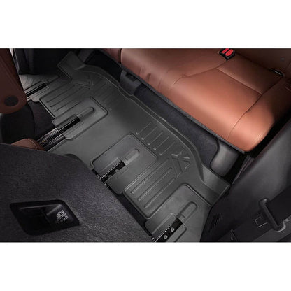 Smart Trim™ Floor Liners For 2019-2026 Subaru Ascent (2nd Row Bucket) and No Subwoofer in the Cargo Area