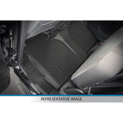 SMARTLINER Custom Fit Floor Liners For 2015-2026 Ford F-150 SuperCab with 1st Row Bench Seat with OTH Coverage