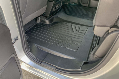 SMARTLINER Floor Liners for 2020-2026 Chevy Silverado 2500 HD | 3500 HD (Double Cab|Carpet|(1st Row Bench)|(No OTH)|[No 2nd Row Storage]