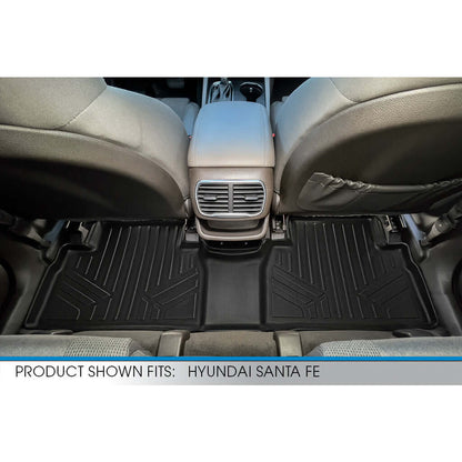 SMARTLINER Floor Liners for 2019-2020 Hyundai Santa Fe (5 Passenger Models)