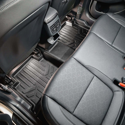 SMARTLINER All Weather Protection Custom Fit Black Cargo Liner Compatible With 2024 - 2026 Kia Seltos with Cargo Area in Upper Position with Subwoofer