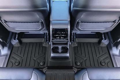 SMARTLINER Floor Liners for 2021-2026 Jeep Grand Cherokee L (2nd Row Bucket) With Center Console (No subwoofer)