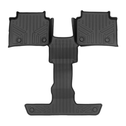 SMARTLINER Floor Liners for 2021-2026 Jeep Grand Cherokee L (2nd Row Bucket) with in between Coverage (No subwoofer)