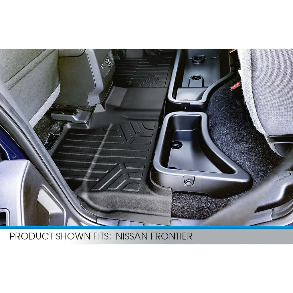 SMARTLINER Floor Liners for 2022-2026 Nissan Frontier Crew Cab