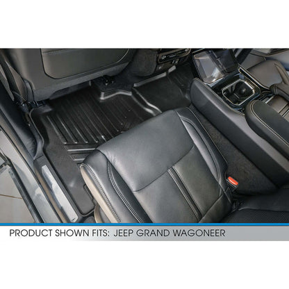 SMARTLINER Floor Liners for 2022-2025 Jeep Grand Wagoneer (8 Passenger Model)