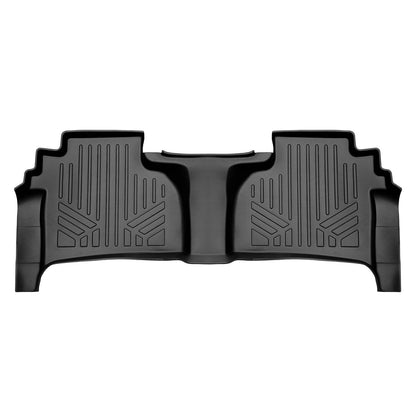 SMARTLINER Custom Fit Floor Liners For 2019-2026 GMC Sierra 1500 Double Cab with Carpet Flooring and 1st Row Bench Seat and OTH Coverage (with 2nd Row Under Seat Storage)