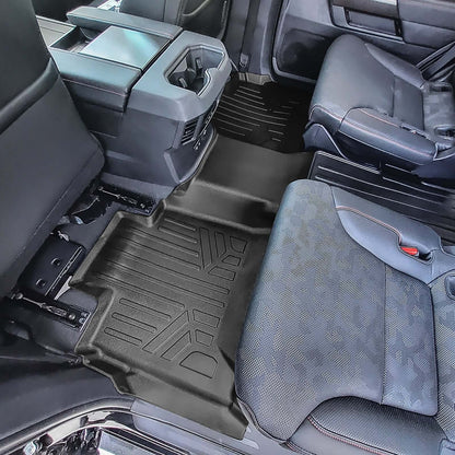 SMARTLINER Floor Liners for 2023-2026 Toyota Sequoia (7 Passenger Model without Center Console)