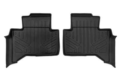 SMARTLINER Custom Fit All Weather Protection Floor Mat Liner Set Compatible With 2024-2026 Toyota Land Cruiser